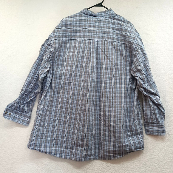Wrangler George Strait Plaid Shirt Men's 3X Cowboy Cut Collection Long Sleeve - Picture 2 of 9